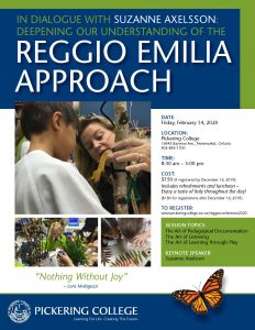 Pickering College - Reggio Conference Nov 1